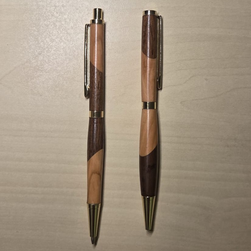 Handcrafted wooden pen